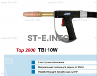 Горелка для полуавтоматической сварки TBiP 10W-black-RWZ (Pistol handle/straight), длина 5 м. - st-e.info - Шадринск