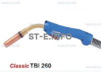 Горелка для полуавтоматической сварки TBi 260-blue-ESG, длина 3 метра - st-e.info - Шадринск