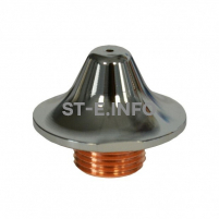 Сопло двойное хромированное 2,5 мм арт. 1572361-2.5 - st-e.info - Шадринск