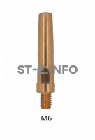 Наконечник М6*45*1,6 (для горелки qtb-500) Panasonic - st-e.info - Шадринск