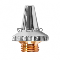 Сопло двойное хромированное 3D д.2,0 мм арт.120GJT0220 - st-e.info - Шадринск