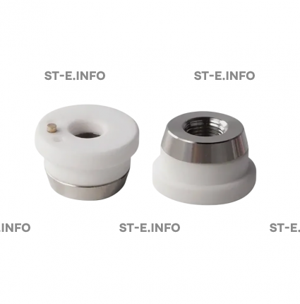 Керамический держатель сопла D21,4 (M8) для Raytools  арт.120515093A  - st-e.info - Шадринск
