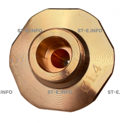 Сопло шестигранное для д.2,5 мм арт. BD32-15-25-S - st-e.info - Шадринск