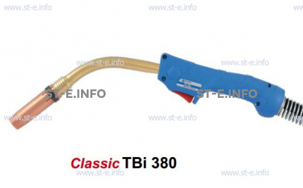 Горелка для полуавтоматической сварки TBi 380-blue-ESG,длина 4 метра - st-e.info - Шадринск