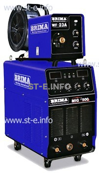 Сварочный инверторный полуавтомат Brima MIG-500 - st-e.info - Шадринск
