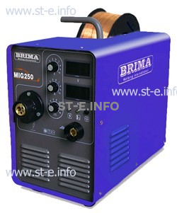 Сварочный полуавтомат инверторный одноблочный Brima  MIG-250 - st-e.info - Шадринск