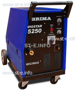 Сварочный профессиональный полуавтомат BRIMA MIGSTAR-5250 - st-e.info - Шадринск